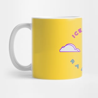 rainbow ice cream kids gift Mug